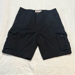 Black Cargo Shorts